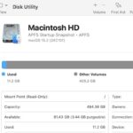 MacOS Disk Utility